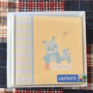 Carter's Yellow and Blue Baby Photo Album